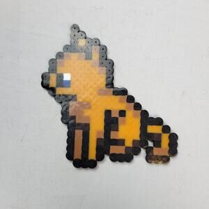Orange Cat Looking (Zelda Minish Cap) Perler Bead Pixel Art